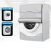 210DWaterproof Case Silver Coating Washing Machine Cover Sunscreen Front Load Laundry Dryer Covers Washing Machine Cover