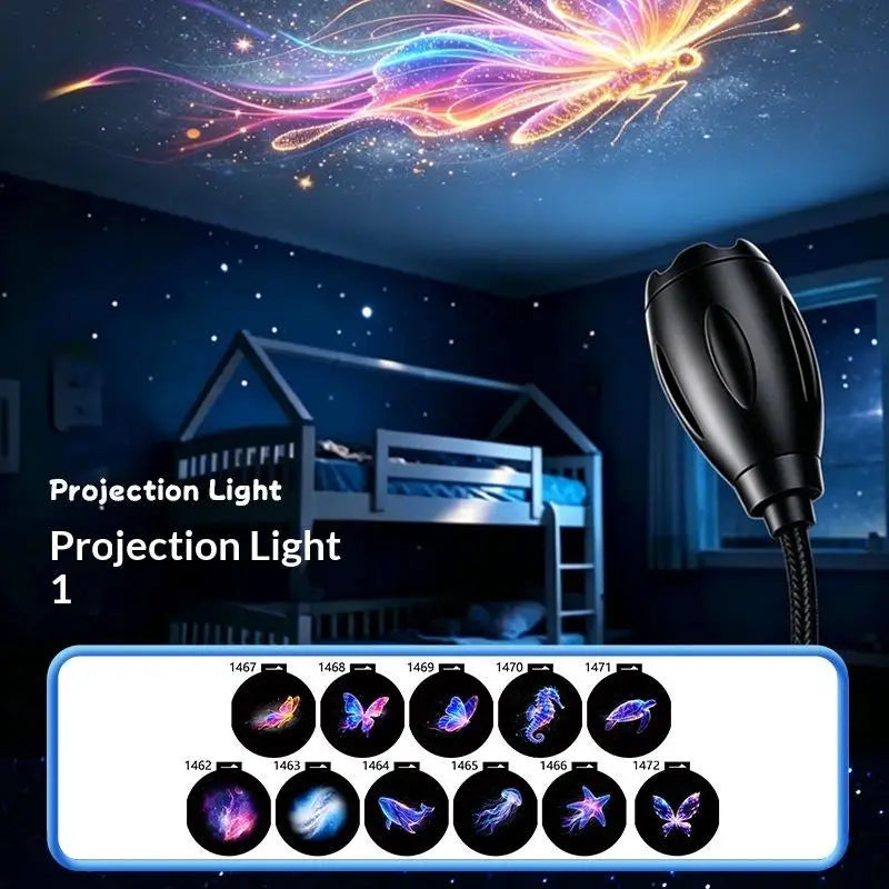 LumenNest Mini Galaxy Star Projector