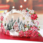FestivePop 3D Santa Claus Christmas Card