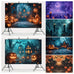 Halloween Backdrop Party Decoration Photo Banner Photography Background Props for Halloween Night Party Decoration Supplies