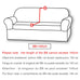 Jacquard Elastic Sofa Cover For Living Room Slipcovers Stretch Polar Fleece Armchair Protector L Shaped Sofa 1/2/3/4 Seater Home