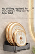 Wall Mounted Soap Drain Box No Punching Household Bathroom Soap Holder Simple With Hook, No Water Accumulation Soap Box