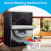 210DWaterproof Case Silver Coating Washing Machine Cover Sunscreen Front Load Laundry Dryer Covers Washing Machine Cover