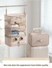 1pc Hanging Travel Clothes Storage Bag Large Capacity Underwear Storage Bag Business Trip Tourism Hotel Wardrobe Hanging Bag