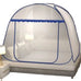 Simple Yurt Mosquito Net Portable Camping Tent Single Double Bed Canopy For Adult Foldable Bunk Mesh Net Breathable Mosquito Net