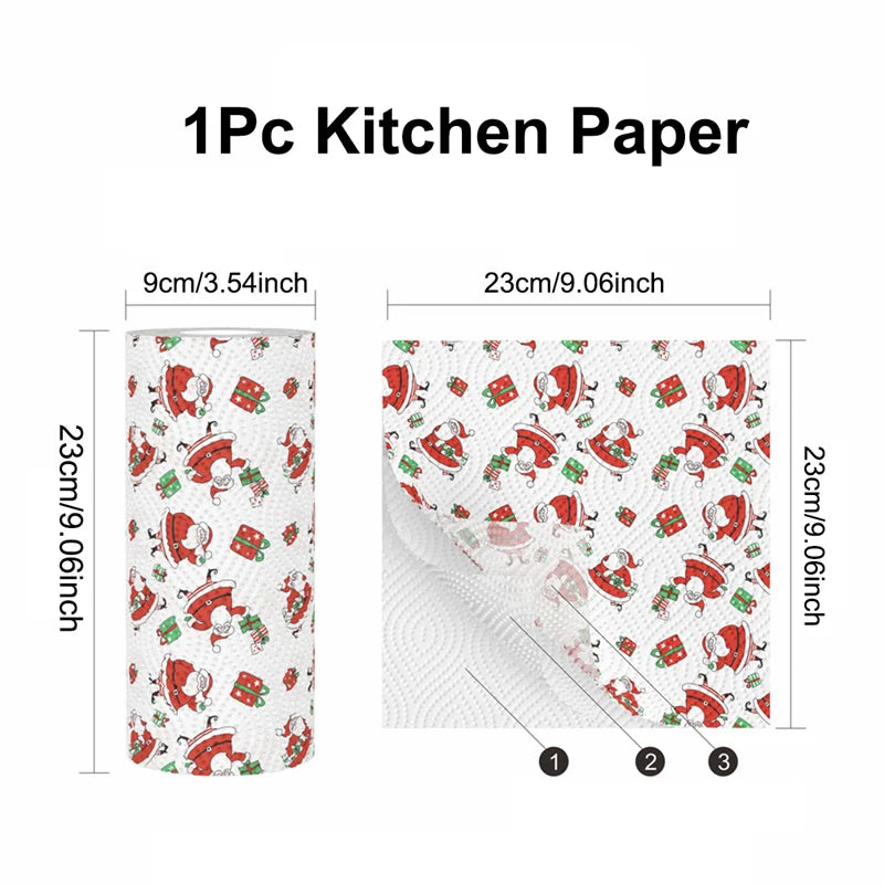 Merry Carousel Co. Toilet Roll Paper Merry Christmas