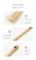 Kitchen Cleaning Tool Drink Bottles Glass Scrubbers Cleaning Brush Wooden Bottle Cleaning Brush With Long Handle For Baby Bottle