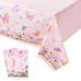 Butterfly Disposable Tableware Set Paper Plate Cup Napkins Pink Butterfly Birthday Party Decoration Baby Shower Wedding Supplies