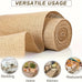 1PC Table Runner Tablecloth Wedding Party Decoration Natural Cosus, Birthday Party, Home Decoration, Farmhouse Banquet.