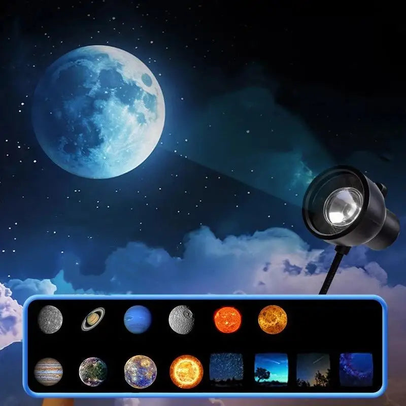 LumenNest Mini Galaxy Star Projector