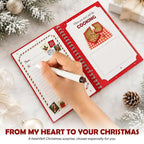 JingleBind Christmas Gift Card Holder Book