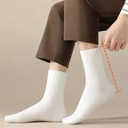 Men's Fleece-Lined Thermal Socks – Cashmere-Feel Winter Boot Socks for Cold Weather