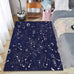 Nordic Minimalist Tie-dye Printed Carpet Gaming Room Floor Anti-slip Pad Living Room and Bedroom Carpet Home Decoration