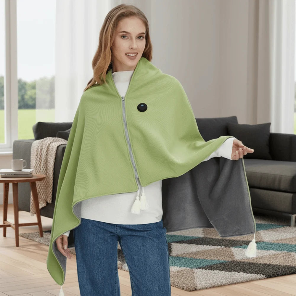 PlushWarm USB Powered Warmer Shawl