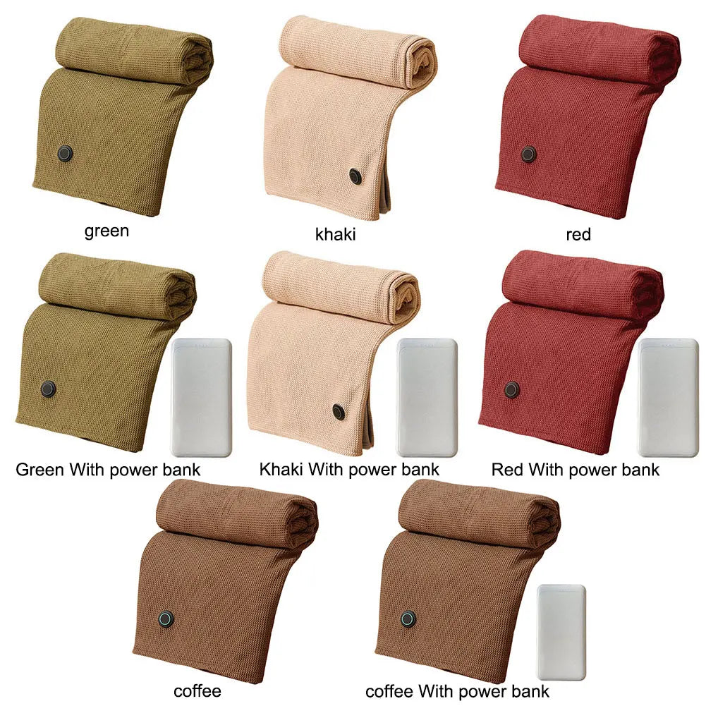 PlushWarm Wearable USB Electric Heated Blanket