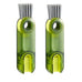 3/6PC Multifunctional 3 In 1 Cup Cleaning Brushes Rotatable Cup Mouth Brush Bottle Cap Brush Household Groove Gap Cleaning Brush
