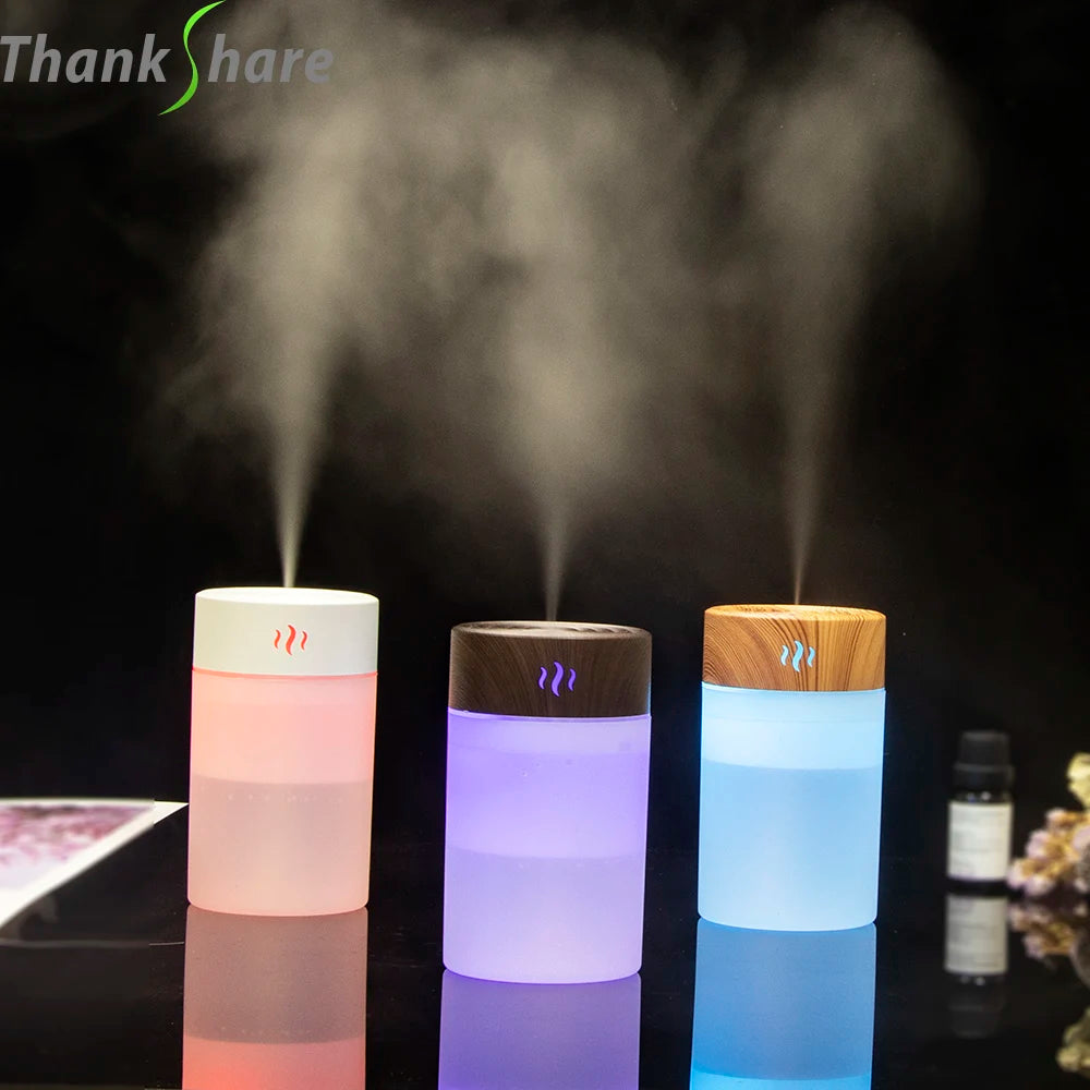 DwellCozy 260ml USB Ultrasonic Vase Aroma Diffuser