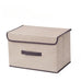 Fold Non Woven Fabric Storage Box Gray Home Supplies Clothing Underwear Sock And Kid Toy Storage Organizer Cosmetics