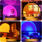 LumenNest 16 Colors RGB USB Sunset Light
