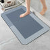 Diatomaceous Earth Bath Mat, Super Absorbent Non‑Slip Fast Drying Floor Mat for Shower Bathroom Bedroom Kitchen Laundry RV