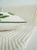 Exquisite Garden Floral Embroidered Cushion Cover Without Core For Various Room