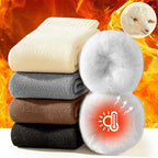 Men's Fleece-Lined Thermal Socks – Cashmere-Feel Winter Boot Socks for Cold Weather