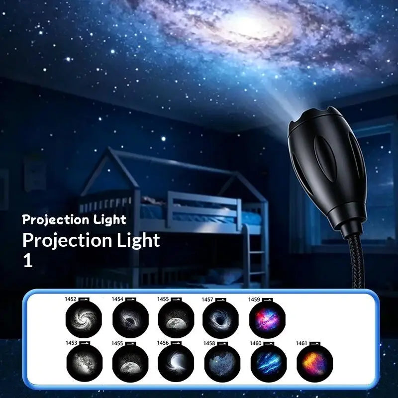 LumenNest Mini Galaxy Star Projector