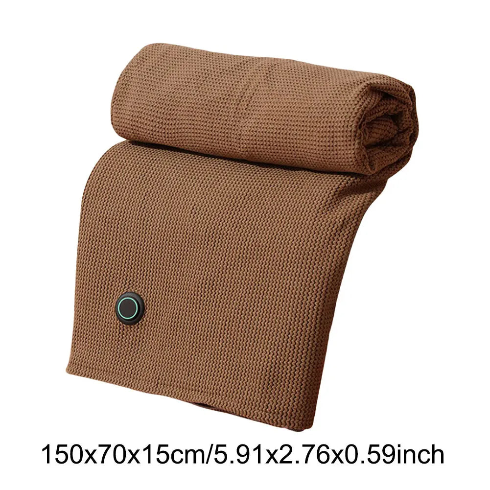 PlushWarm Wearable USB Electric Heated Blanket