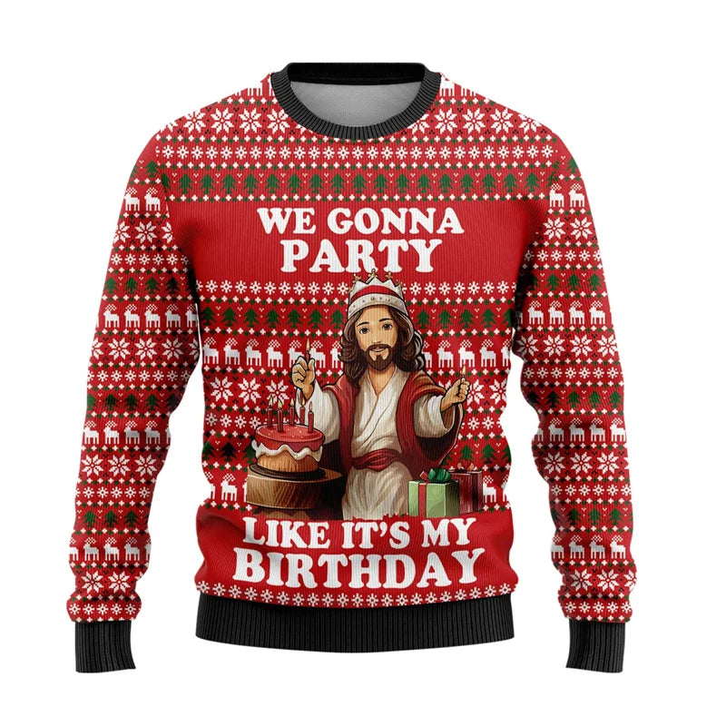 Snowfable Ugly Christmas Sweater