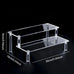 1-5 Tier Acrylic Display Stand Perfume Doll Clay Figurine Blind Box Storage Rack Transparent Ladder Makeup Organization W-2