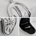 Surreal Melting Clock Silent Melted Wall Clock Salvador Dali Style Wall Watch for Decorative Home Office Shelf Desk Table Gift