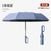 Ring Buckle Design Automatic Folding Umbrella for Men Extra Large Reinforced Wind & Rain-resistant Sunshade UV Umbrellas