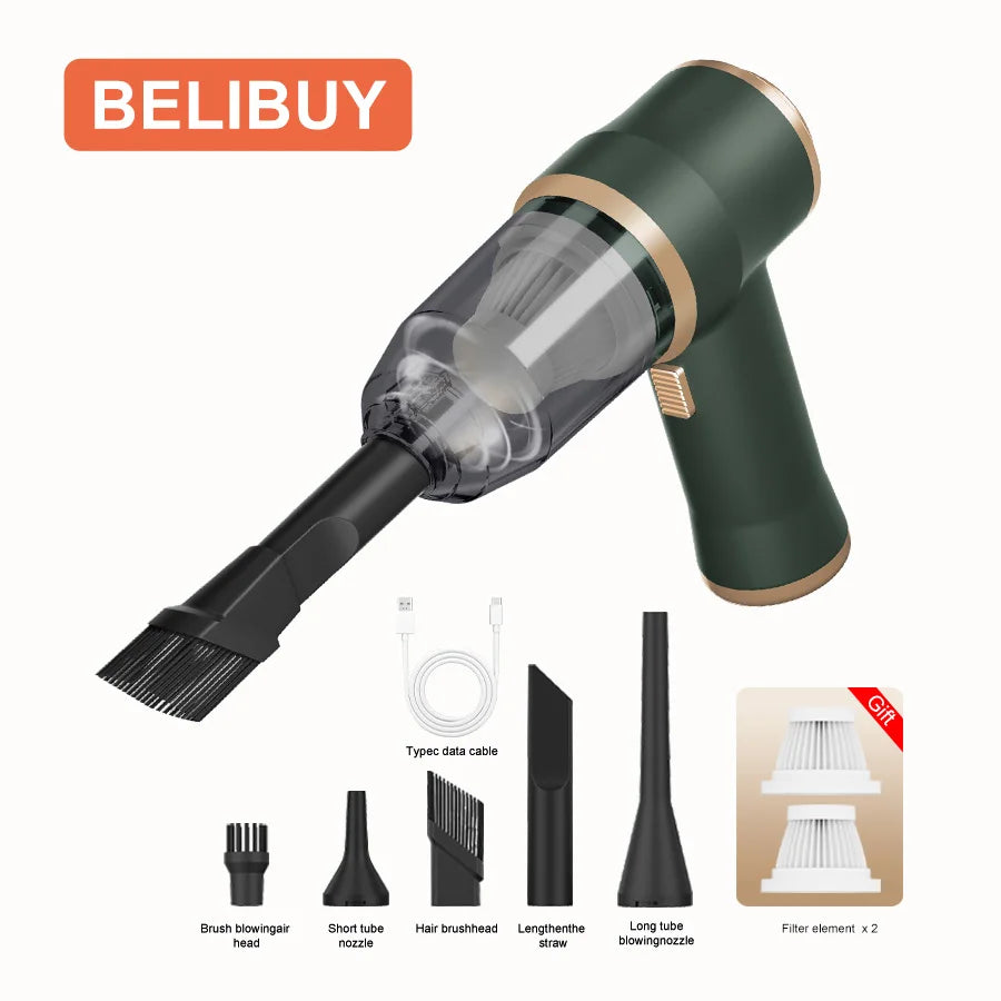 SuckPro Wireless Car Vacuum Cleaner
