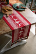 Christmas Snowflake Decoration Table Runner Jacquard Dining Cloth New Year Gift Winter Home Rustic Decor Bed Tail Flag Cover