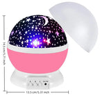 LumenNest Rotating Starry Sky Projector
