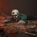 Electric Halloween Crawling Ghost Bald Head Voice-activated Climbing Zombie Figure Realistic Folding Escape Room Climbing Ghost