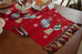 Christmas Snowflake Decoration Table Runner Jacquard Dining Cloth New Year Gift Winter Home Rustic Decor Bed Tail Flag Cover