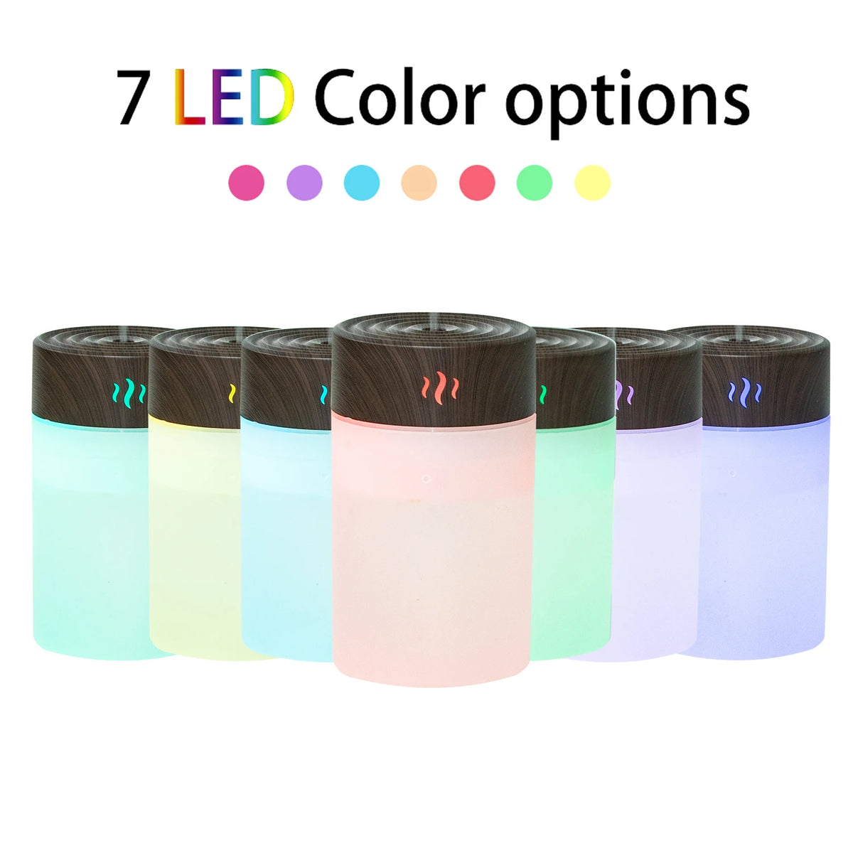 DwellCozy 260ml USB Ultrasonic Vase Aroma Diffuser
