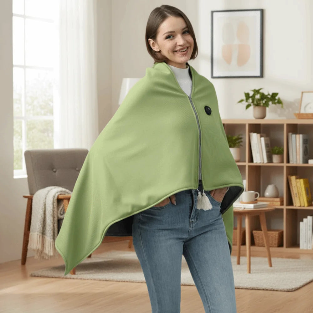 PlushWarm USB Powered Warmer Shawl