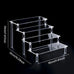 1-5 Tier Acrylic Display Stand Perfume Doll Clay Figurine Blind Box Storage Rack Transparent Ladder Makeup Organization W-2