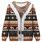 HoHoHair Funny Christmas Hoodie