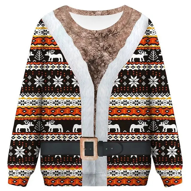HoHoHair Funny Christmas Hoodie