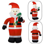 5FT 1.5M Christmas Inflatables Lifting Santa Claus with Cover Up and Down Outdoor Blow Up Xmas Decoration 2026 Party Yard Decor
