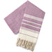 Cotton Turkish beach towel 100*180CM New diamond grid sports and fitness tassel bath towel kitchen towel soft absorbent quick dr