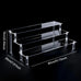 1-5 Tier Acrylic Display Stand Perfume Doll Clay Figurine Blind Box Storage Rack Transparent Ladder Makeup Organization W-2