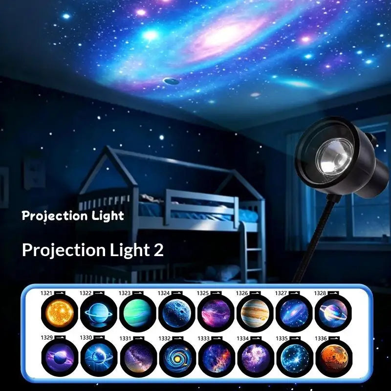 LumenNest Mini Galaxy Star Projector
