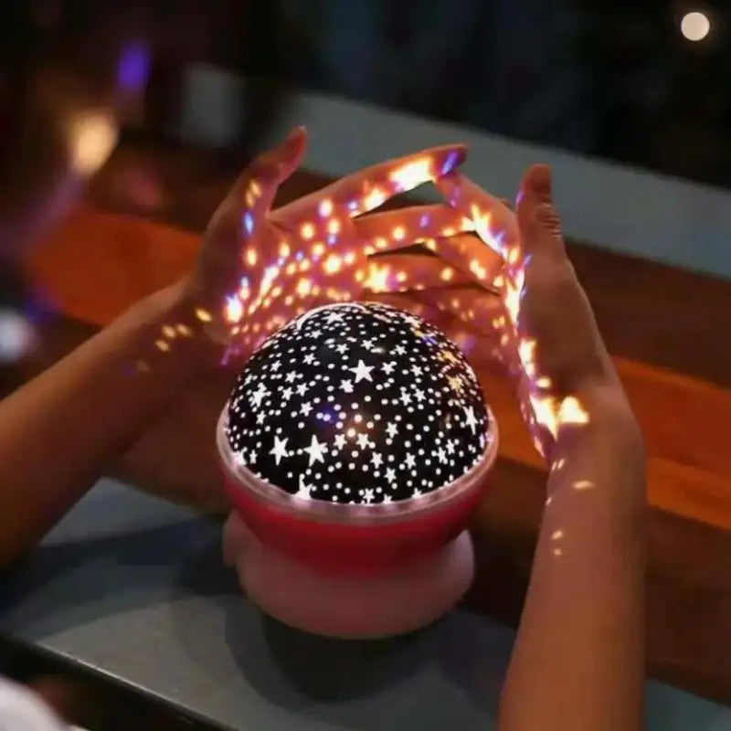LumenNest Rotating Starry Sky Projector