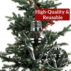 JarBell Festive Bulb-Shaped Christmas Jars