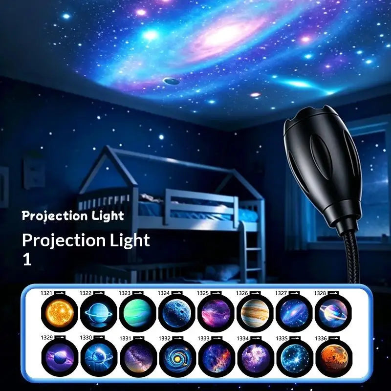 LumenNest Mini Galaxy Star Projector