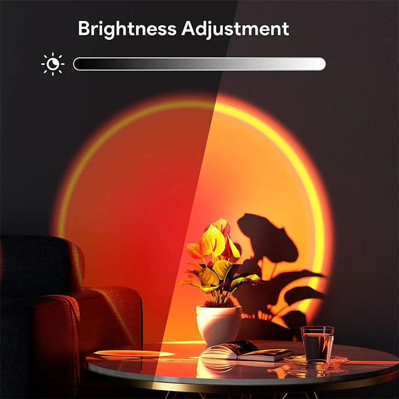 LumenNest 16 Colors RGB USB Sunset Light